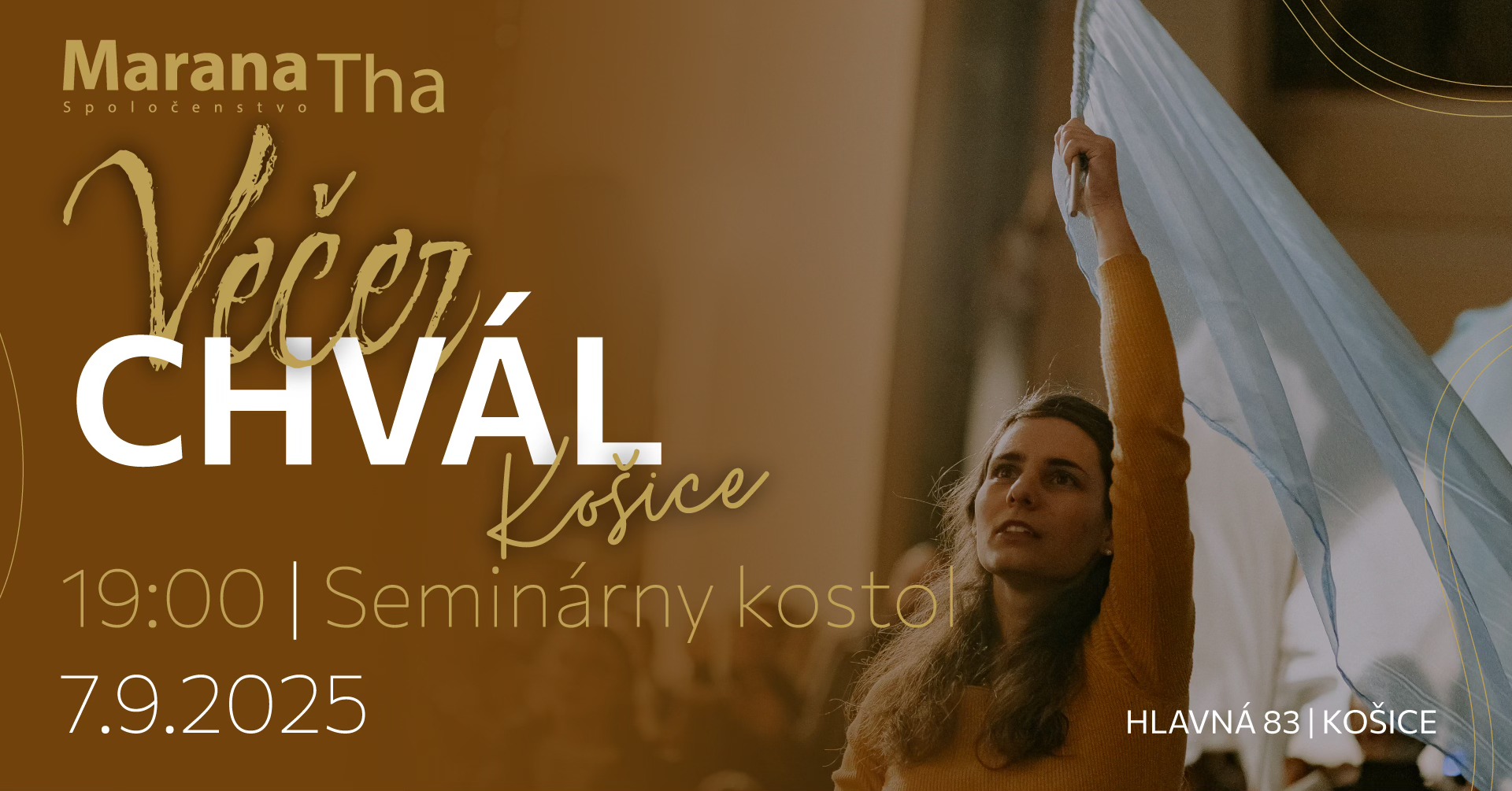 Septembrový Večer Chvál v Košiciach
