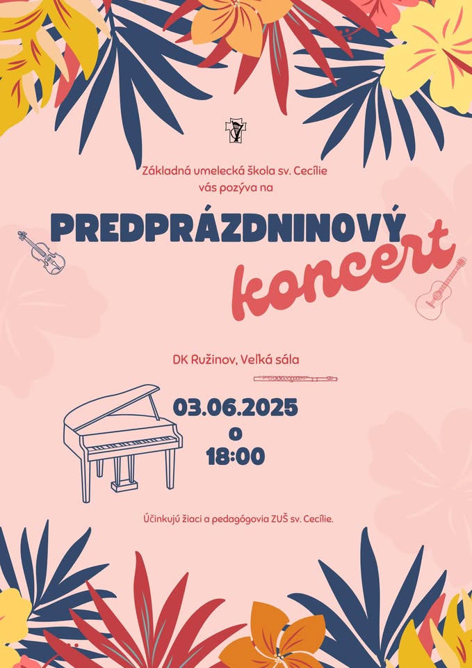PREDPRÁZDNINOVÝ koncert
