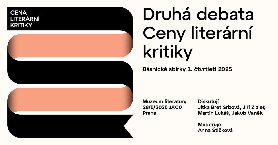 POEZIE: Debata Ceny literární kritiky v Muzeu literatury