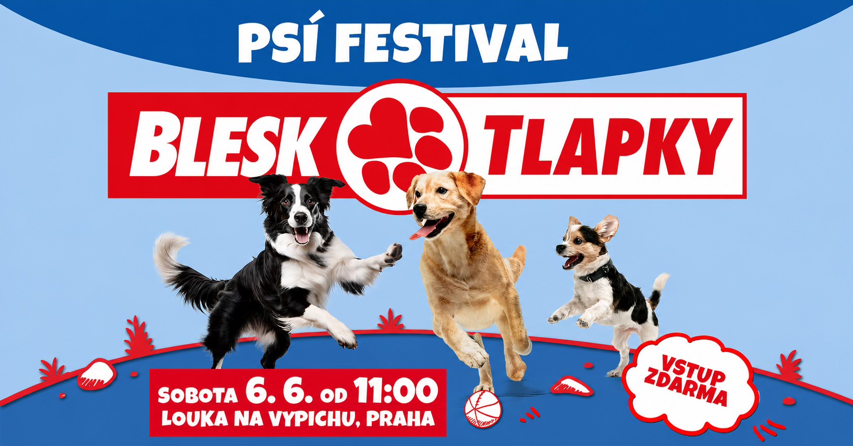 Blesk Tlapky: festival nejen pro vaše psí kamarády