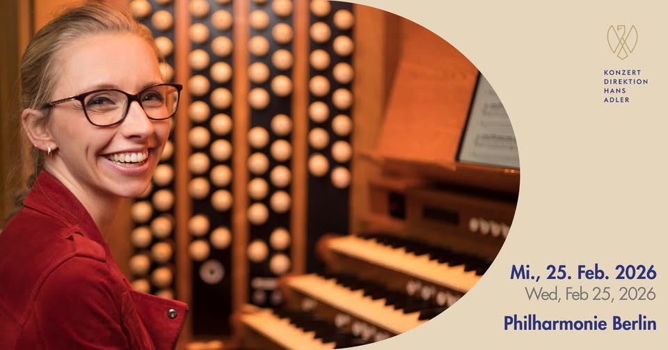 Anna Lapwood │ Filmmusik auf der Orgel der Philharmonie Berlin