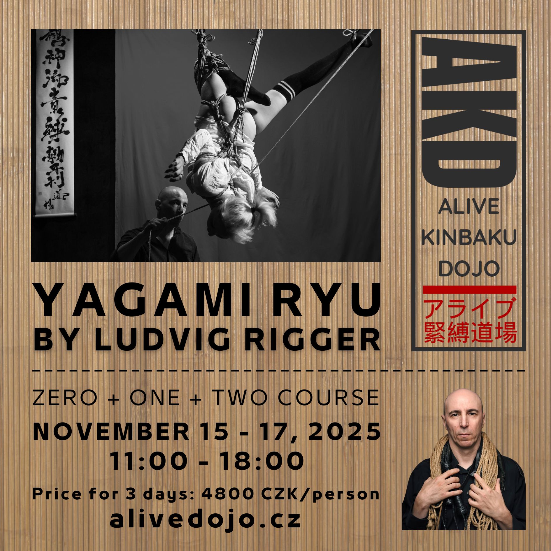 YAGAMI RYU BY LUDVIG RIGGER - COURSE ZERO+ONE+TWO