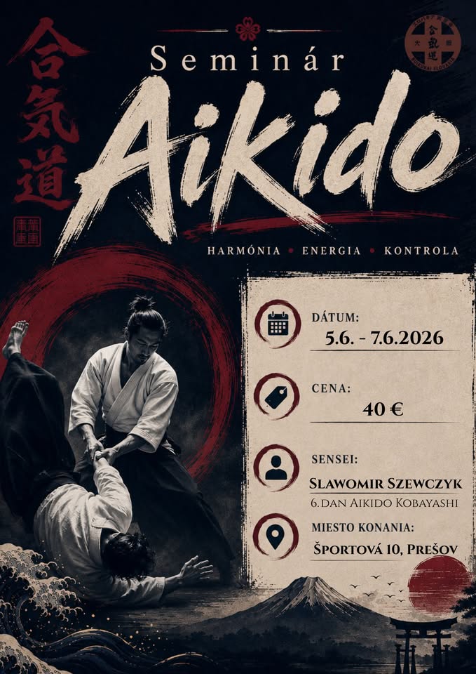seminár Aikido s S. Szewczikom 6.dan