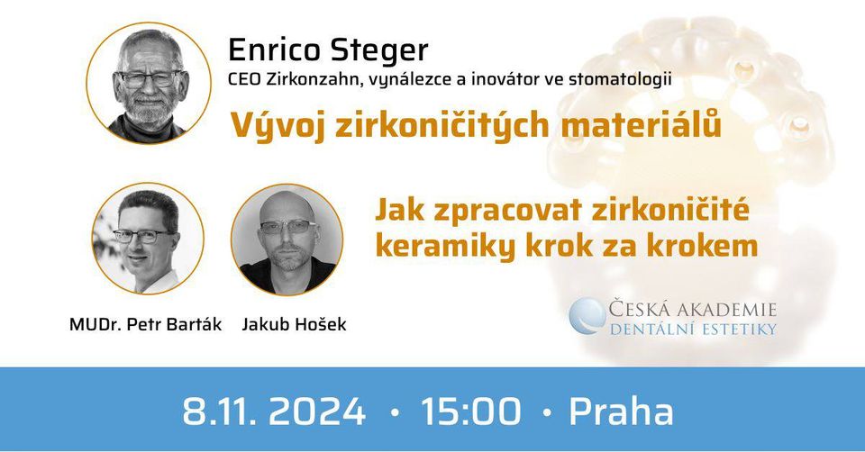 Enrico Steger - Vývoj zirkoničitých materiálů