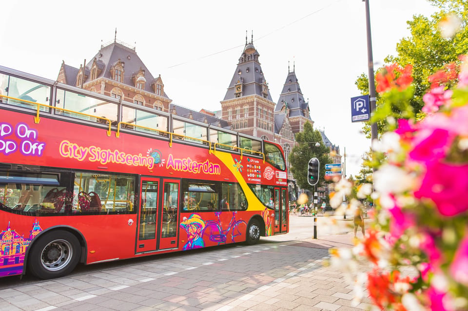 Amsterdam: Hop-On Hop-Off Bus - Daily