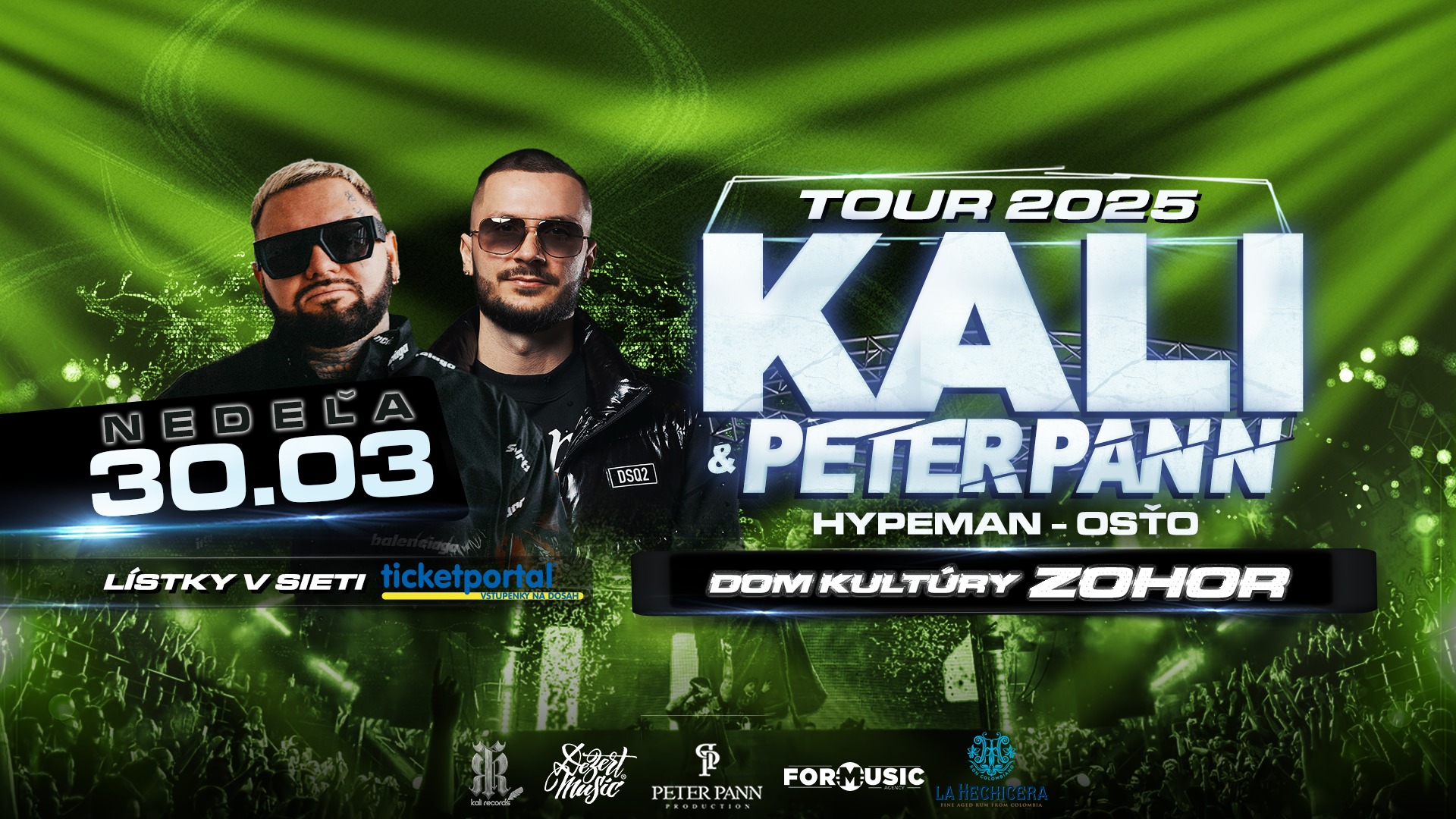KALI A PETER PANN TOUR 2025 - Kultúrny dom Zohor