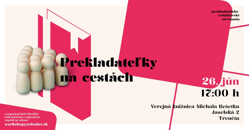 Komunitné stretnutie: Prekladateľky na cestách