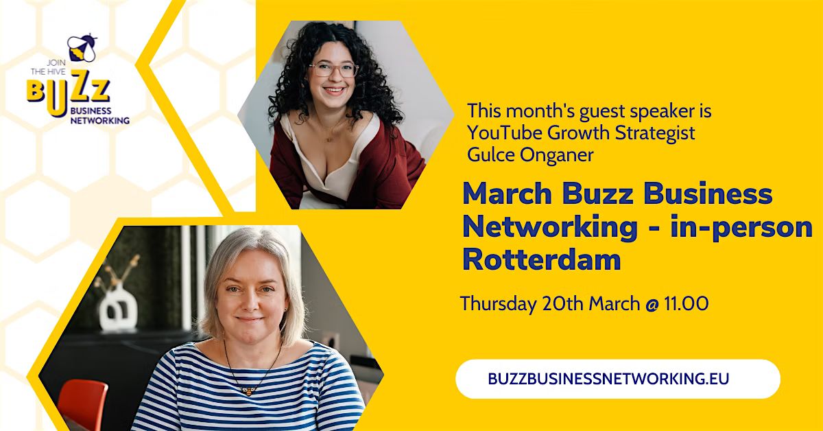 Mar 2025 Buzz Business Networking Meet Up – Rotterdam