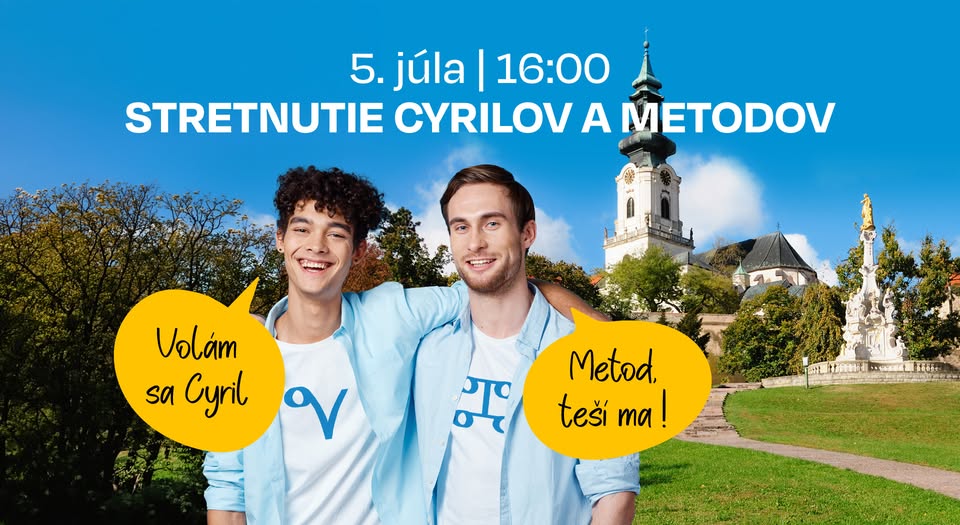 Stretnutie Cyrilov a Metodov v Nitre 2026