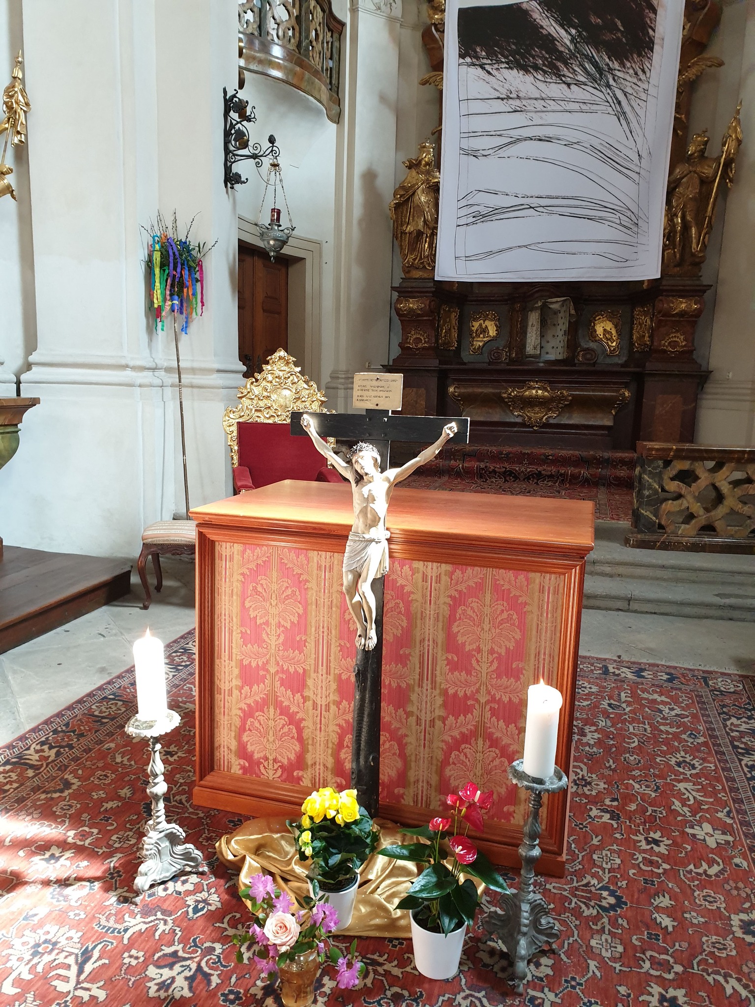 Kreuzweg und Karfreitagsliturgie - Treffpunkt: Karlovo naměstí, St. Ignatz