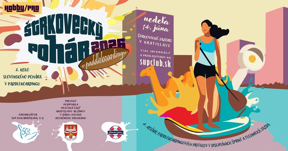 Štrkovecký pohár v paddleboardingu 2026