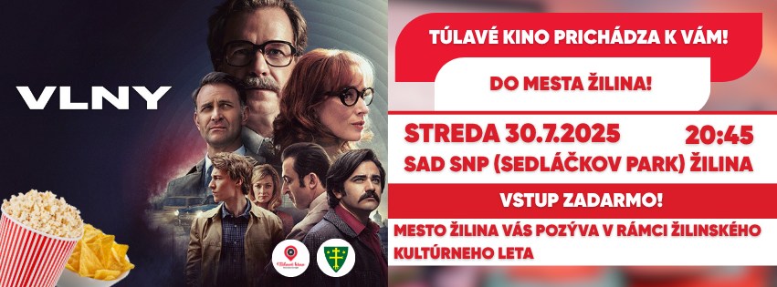 Túlavé kino prichádza do Žiliny! Premietame film Vlny!