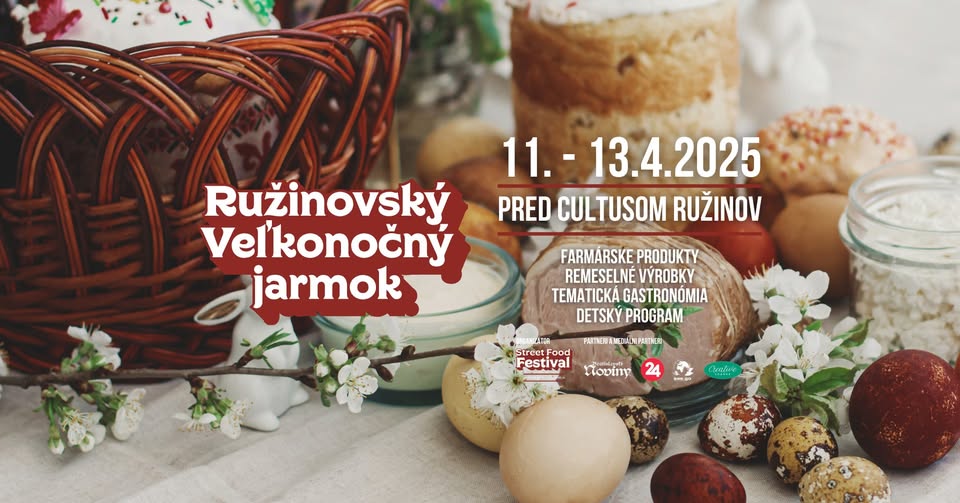 Ružinovský veľkonočný jarmok 11.-13.4.