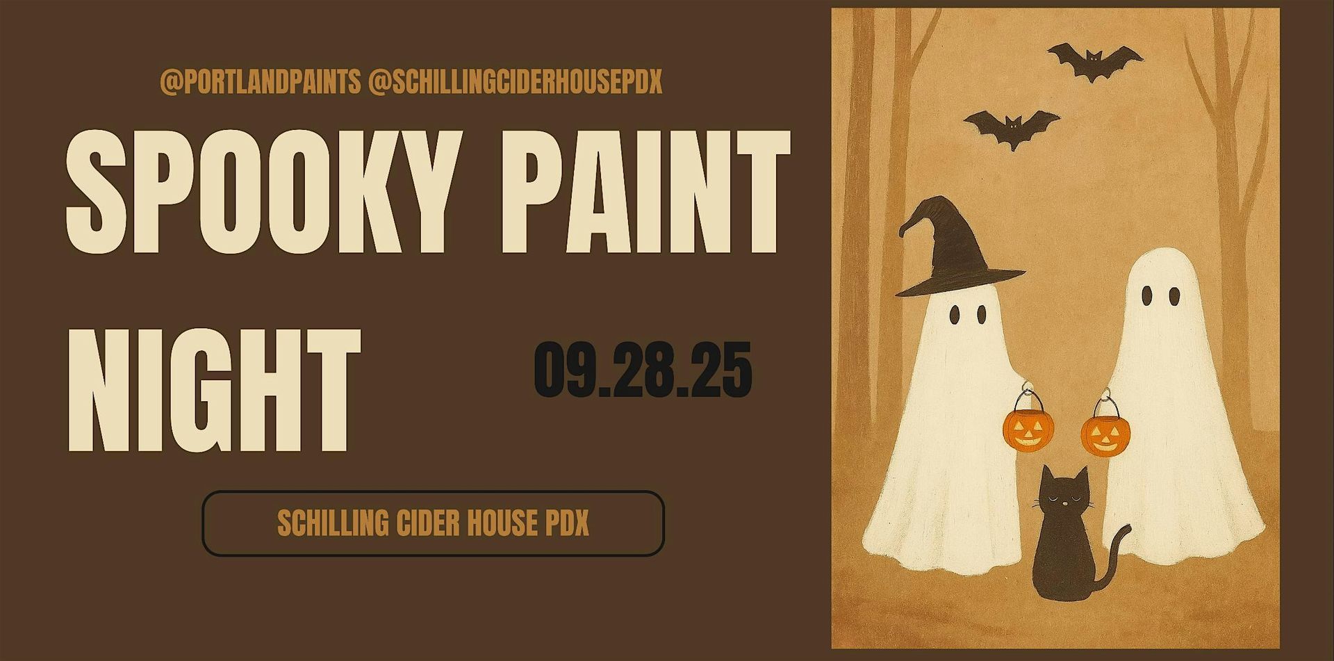 Spooky Paint Night