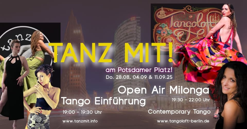 TANZ MIT! - Tango Open Air & Einführung NO. 1