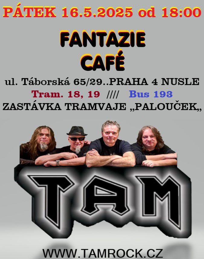 TamRock v Café Fantazie