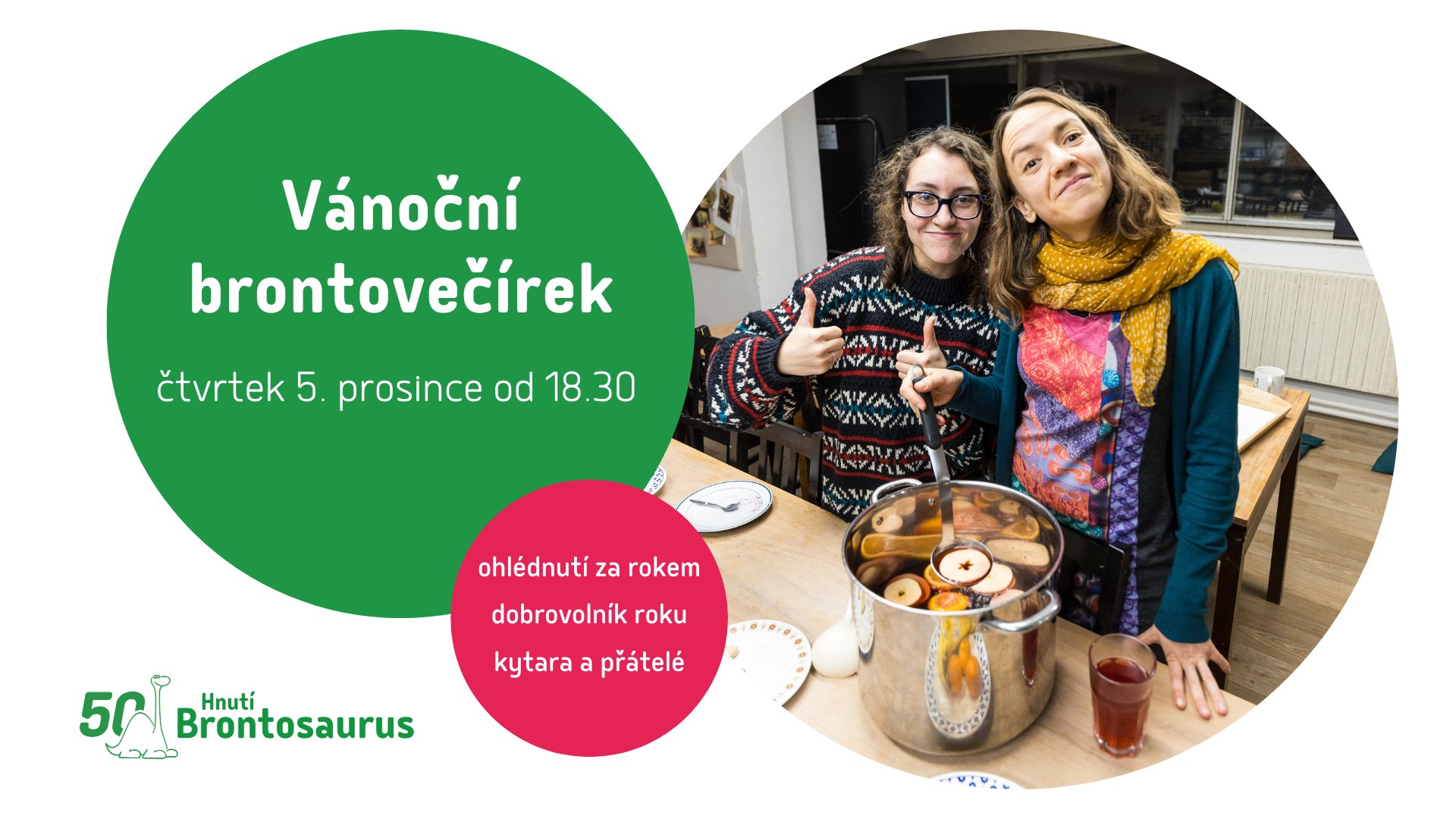 Vánoční brontovečírek