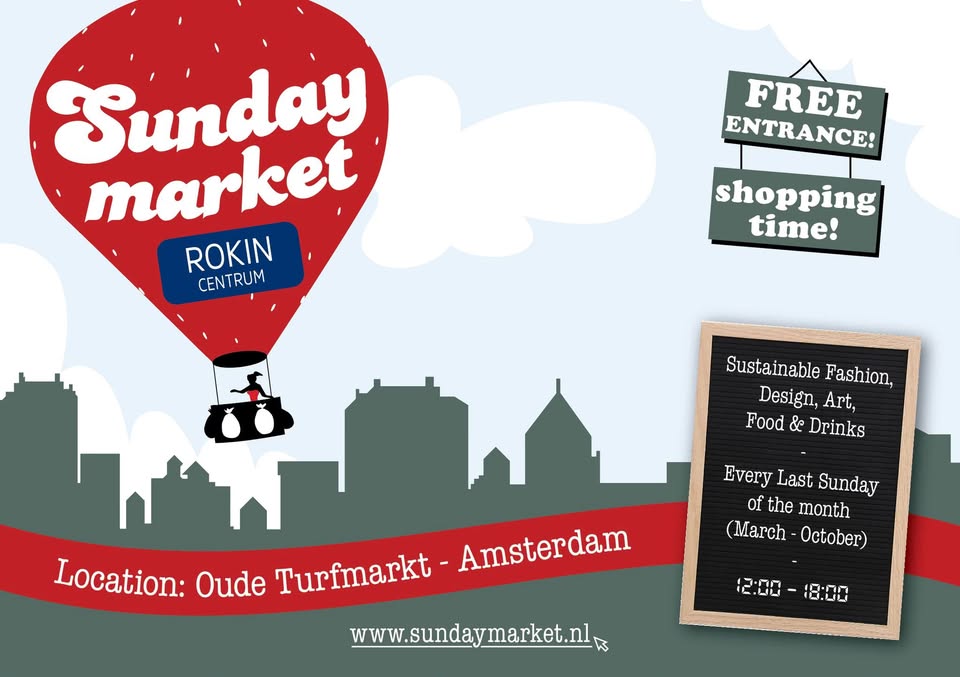 Sunday Market Rokin - Augustus editie