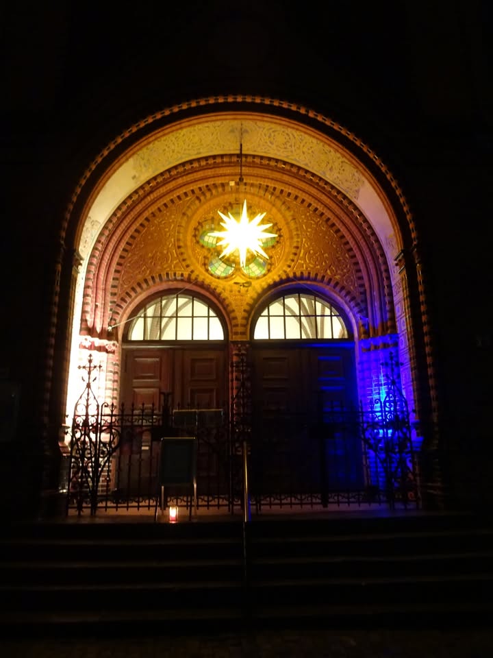 In a different light - churches in Berlin Friedrichshain