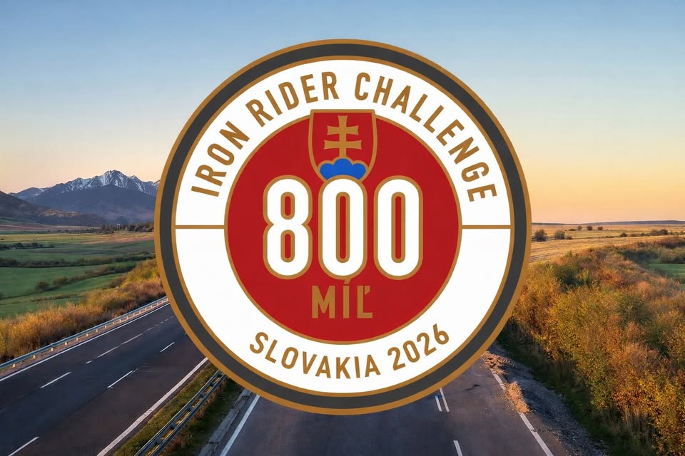 IRON RIDER Challenge® 2026 - SK, Banská Bystrica, 800 MIL OKOLO SLOVENSKA ZA 24 HODIN!