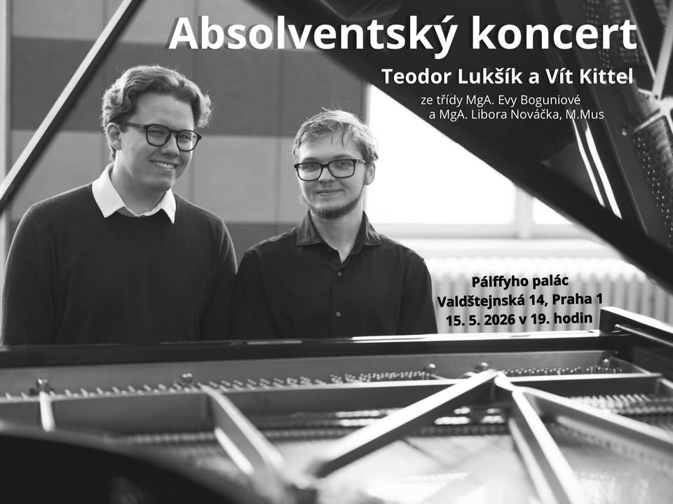 Absolventský koncert Teodor Lukšík & Vít Kittel