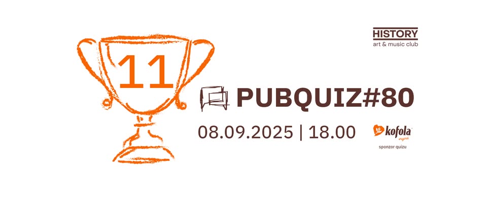PubQuiz Humenné #80 - KVÍZOVÝ TURNAJ - 11. kolo