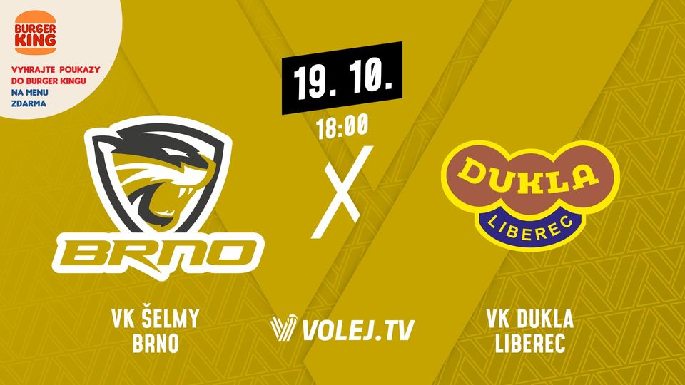 4. kolo volejbalové extraligy: Šelmy - Dukla