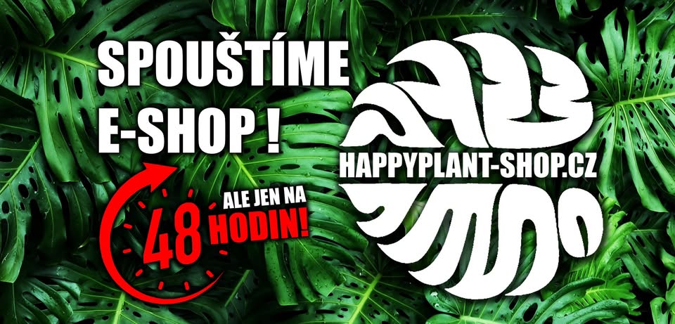 🎉HAPPYPLANT-SHOP JEN NA 48 HODIN!🔥 | 19.–20. července 📢