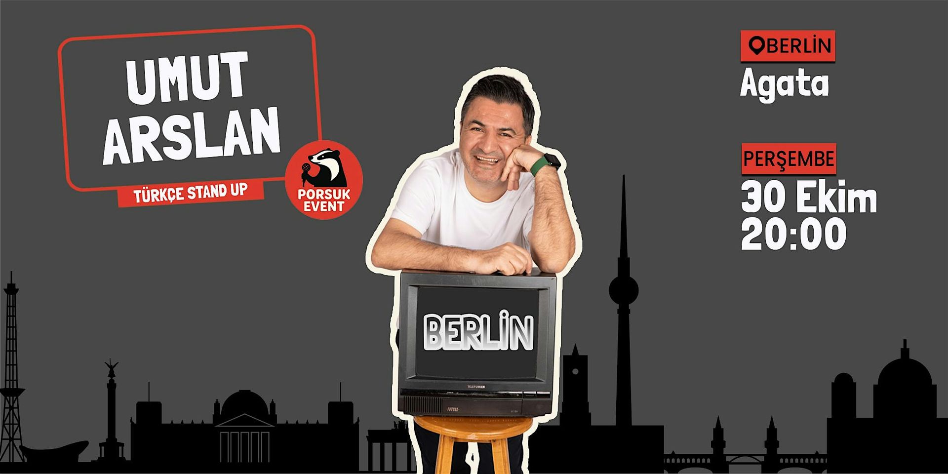 Umut Arslan - Türkçe Stand-up Komedi Şov - Berlin