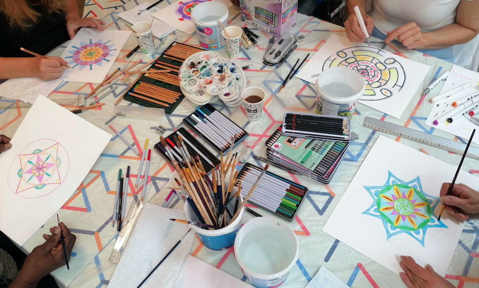 Workshop Mandala tekenen