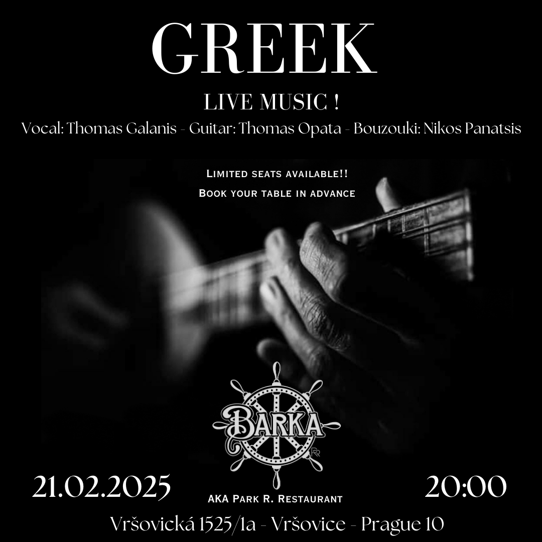 Live Greek music.