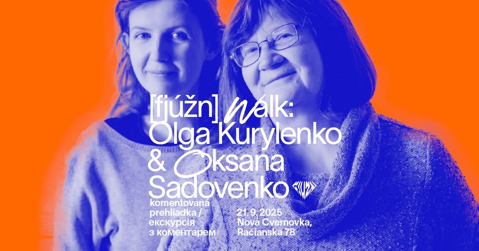 👣 [fjúžn] walk: Olga Kurylenko & Oksana Sadovenko