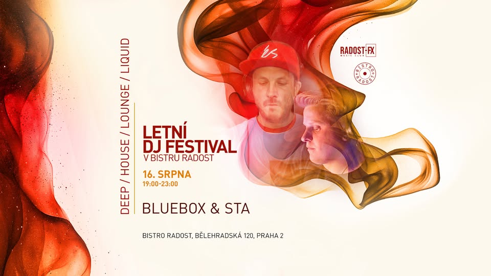 Sobotní Burger&Spin: Bluebox & Sta v Bistru Radost! 🎶🎤 🍔