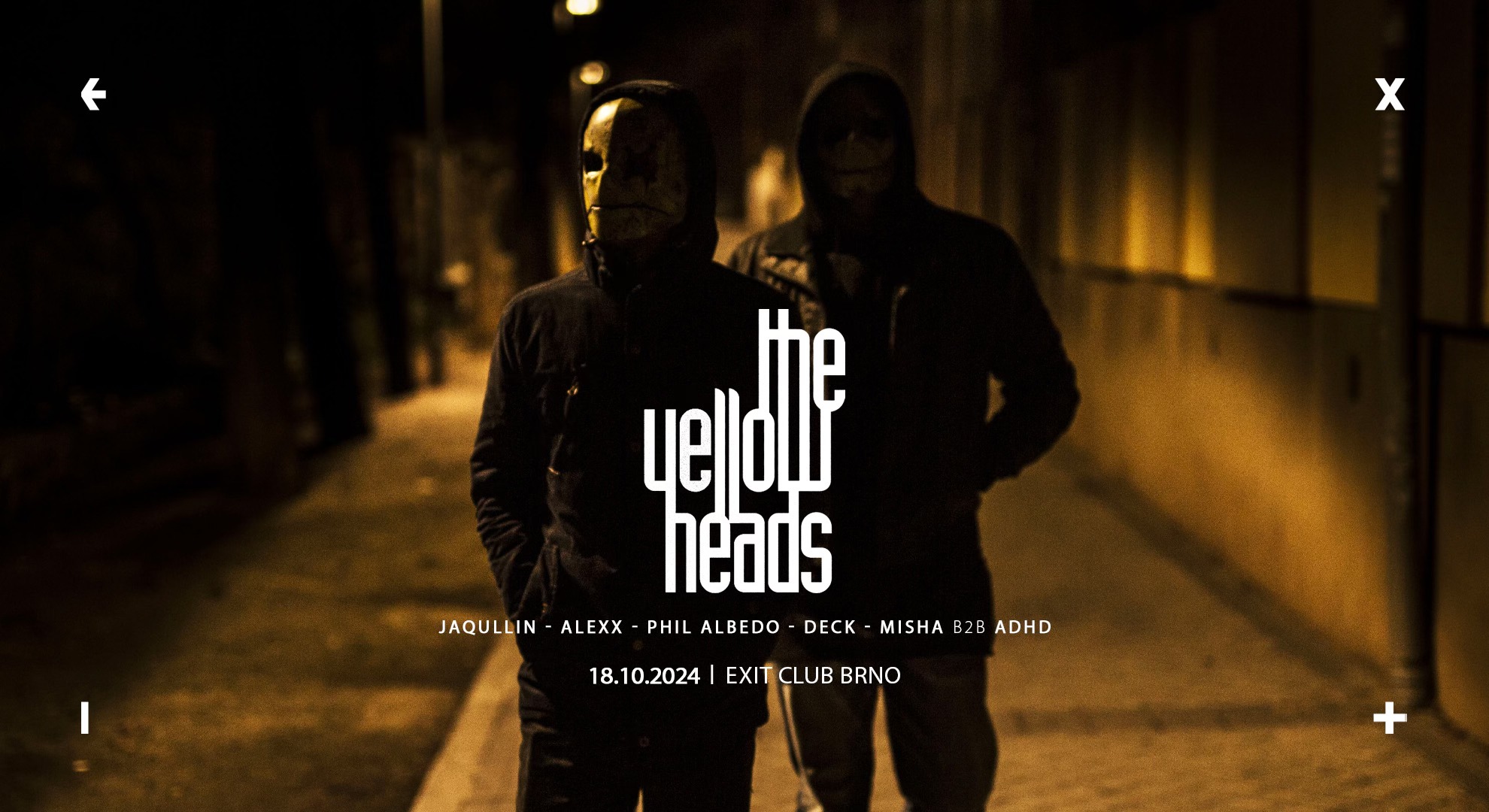 The YellowHeads [ES] →  EXIT Club Brno →  18.10.2024