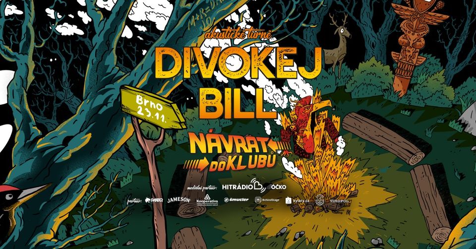 Divokej Bill - Návrat do klubů/BRNO 23.11.2024/Akustické turné