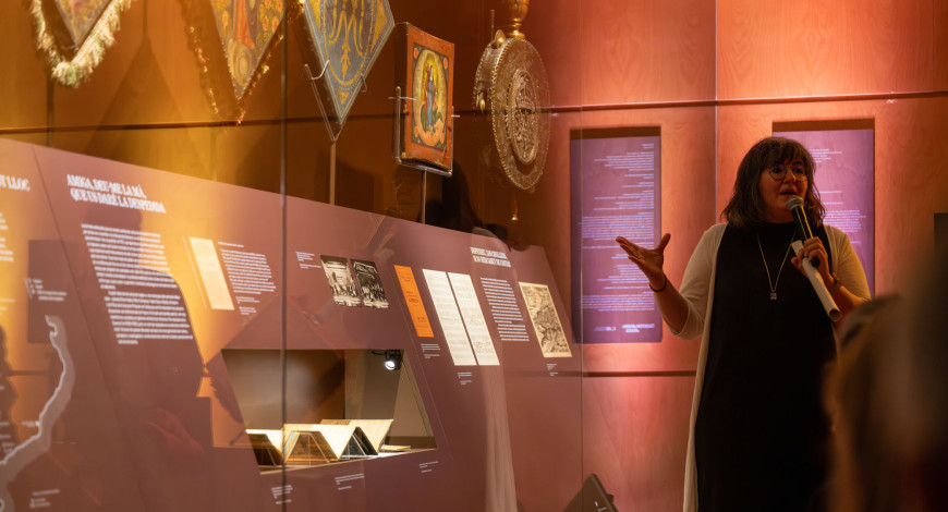 Visites comentades a l’exposició ‘Ara canto per a mi’