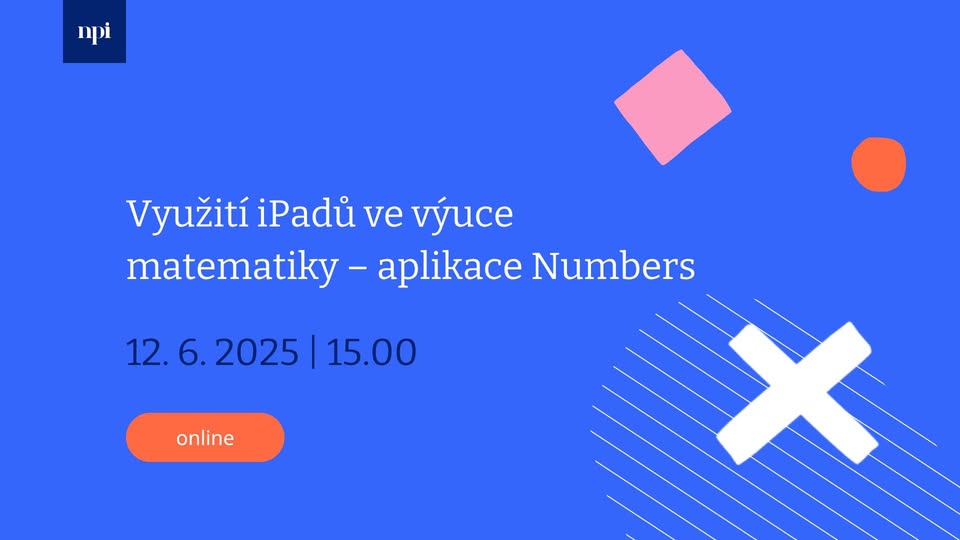 Využití iPadů ve výuce matematiky – aplikace Numbers
