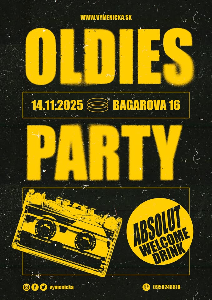 🔥 OLDIES PARTY vo Výmeničke! 🔥 DJ SOLTOM