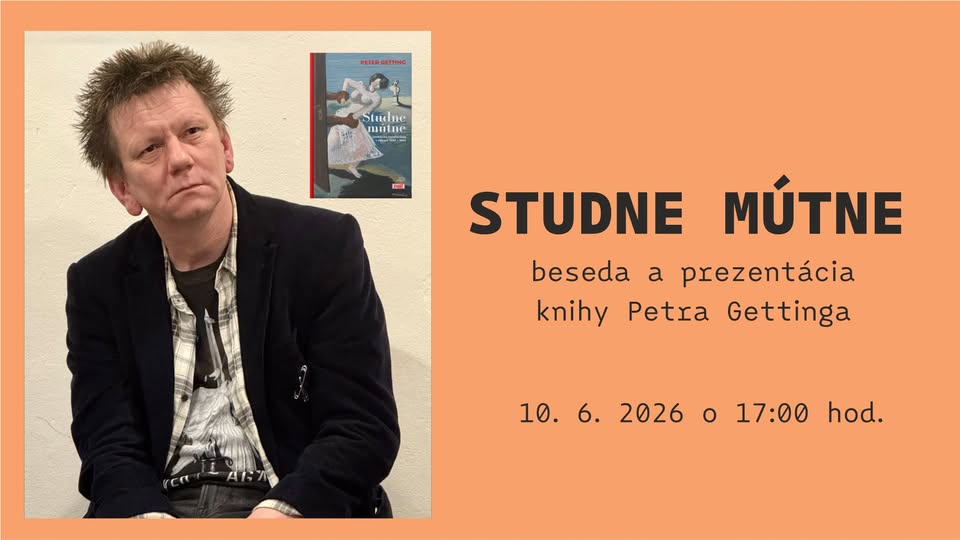Studne mútne – beseda a prezentácia knihy Petra Gettinga