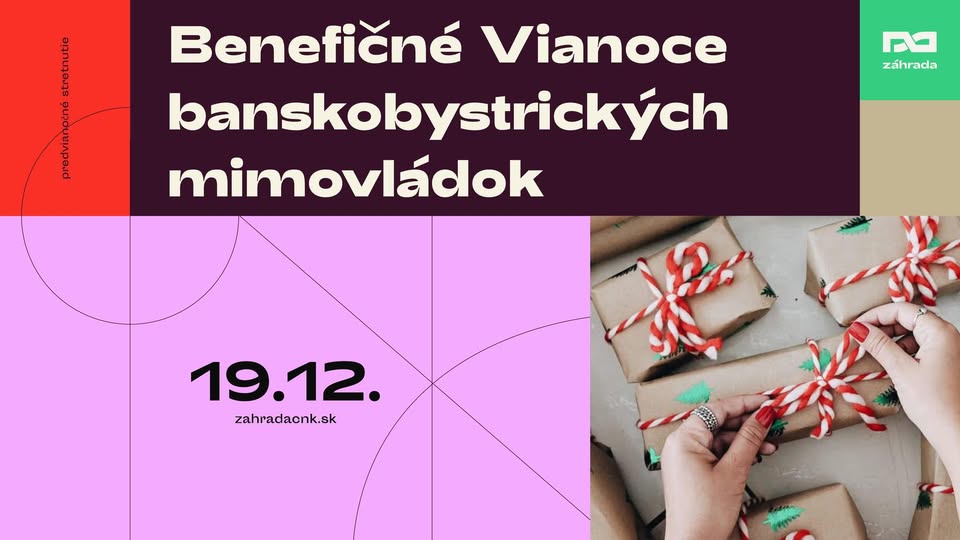 Benefičné Vianoce banskobystrických mimovládok
