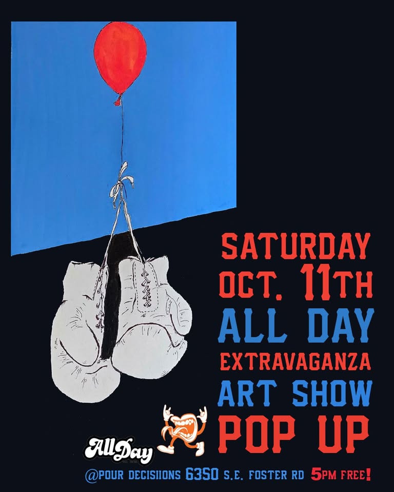 ALL DAY ART SHOW!