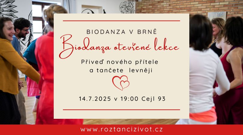 Letní otevřený večer Biodanzy