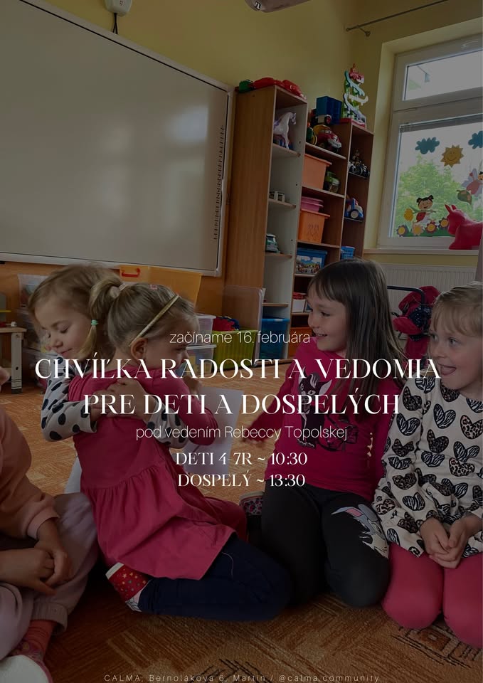 CHVÍĽKA RADOSTI A VEDOMIA PRE DETI A DOSPELÝCH