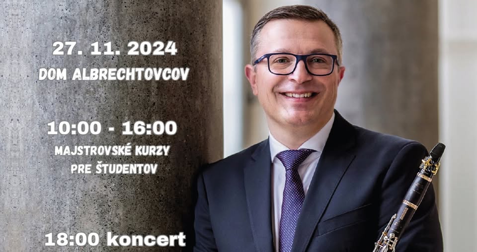 Klarinetový majstrovský kurz s Gáborom Vargom