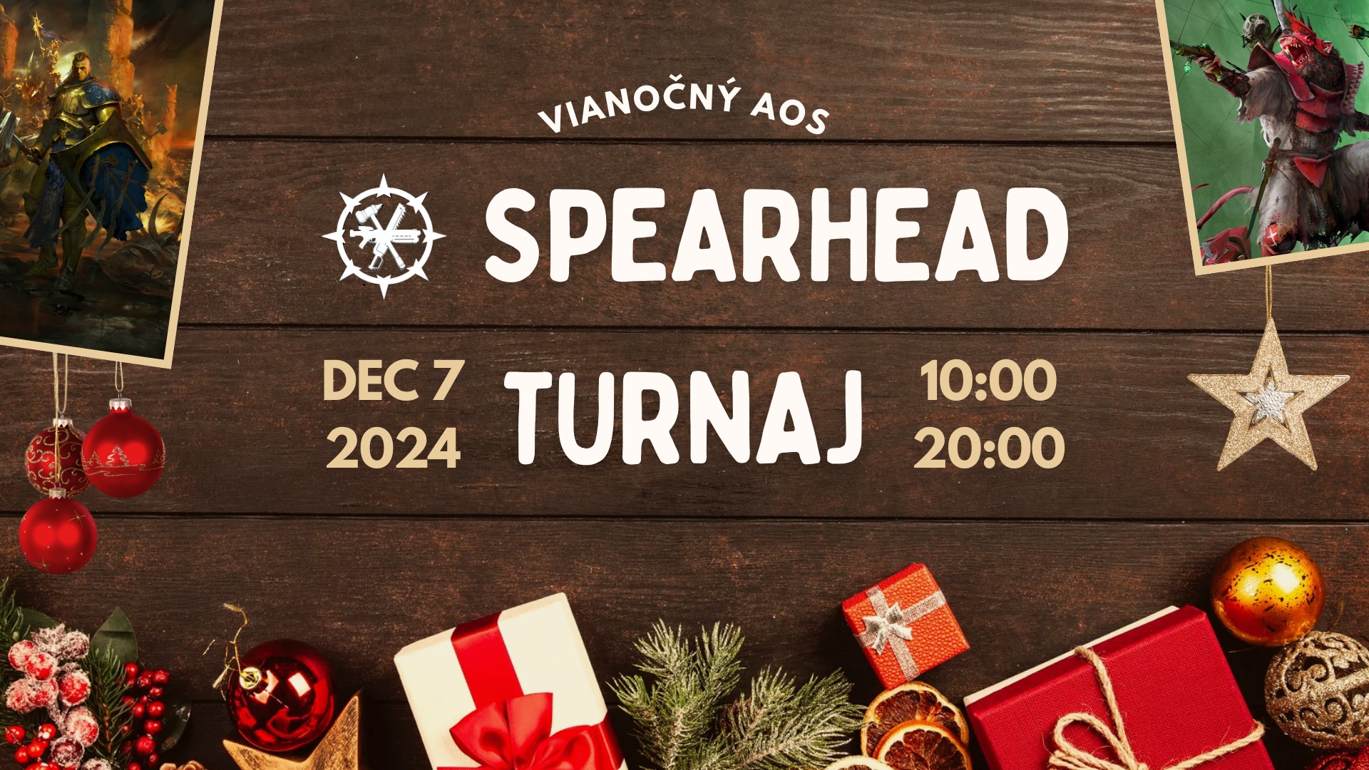 Vianočný AoS Spearhead Turnaj