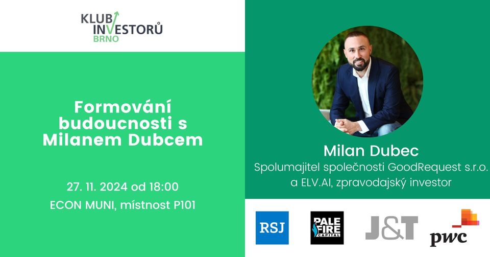 Formování budoucnosti s Milanem Dubcem