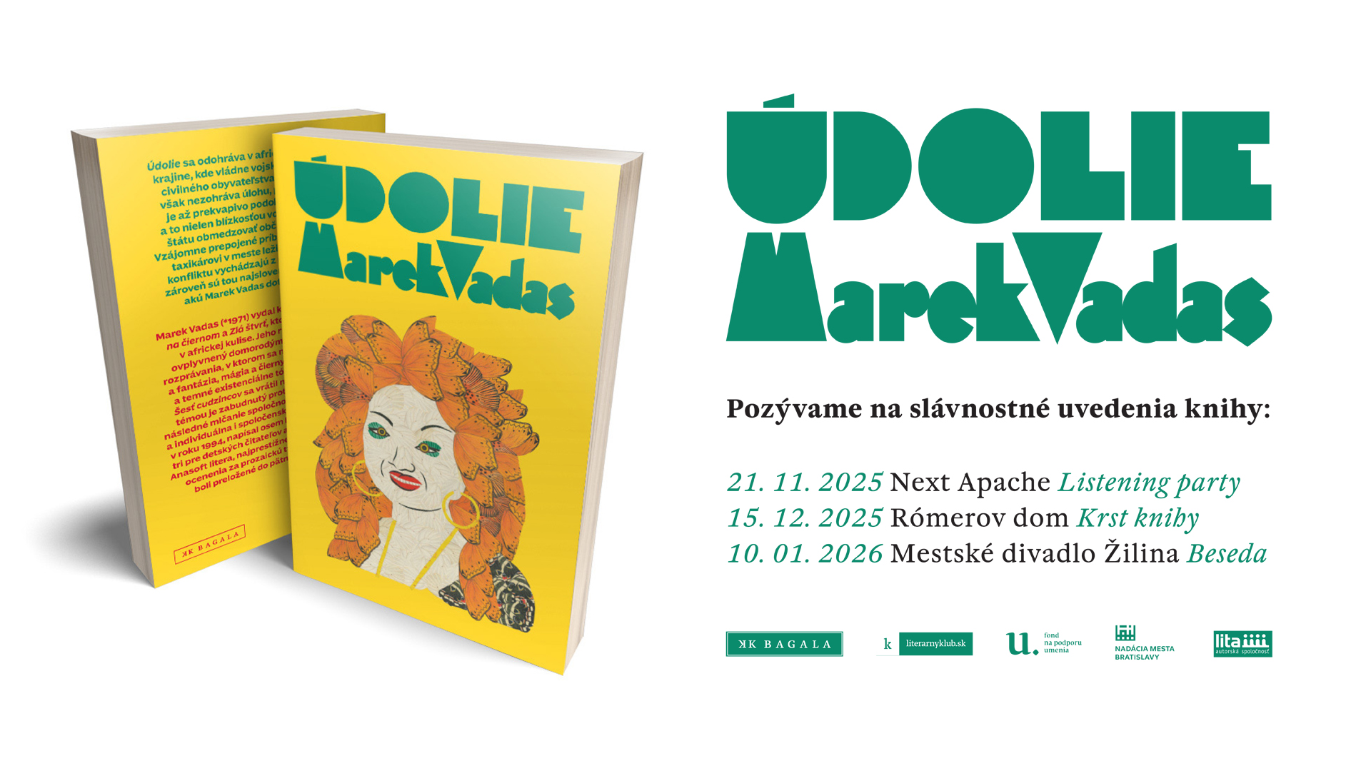 Marek Vadas ÚDOLIE – listening party v Next Apache
