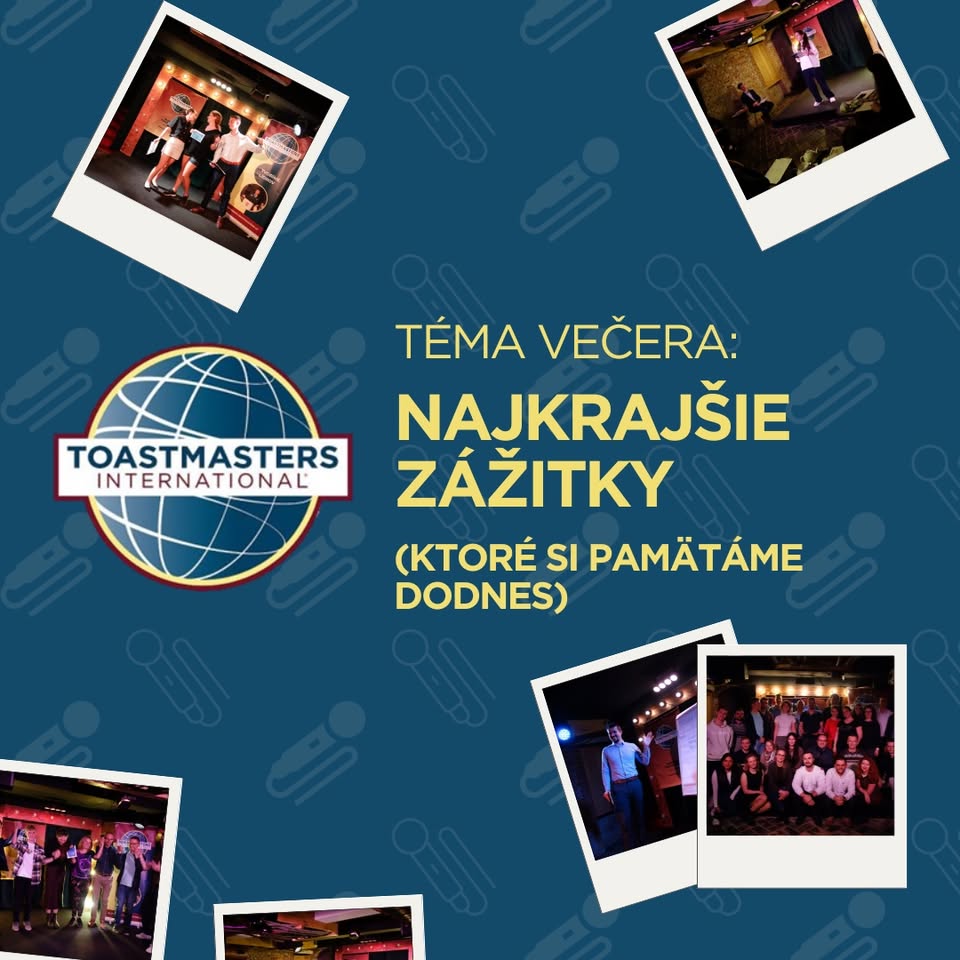 Stretnutie klubu Slovenskí Toastmasters