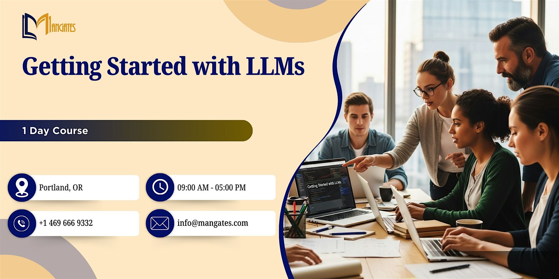 Getting Started with LLMs – 1 Day Course in Portland, OR