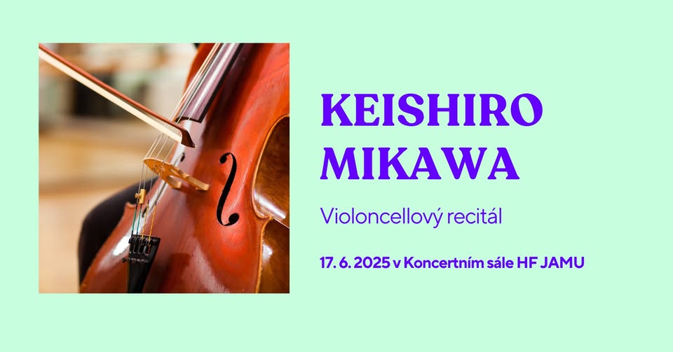 Violoncellový recitál – Keishiro Mikawa